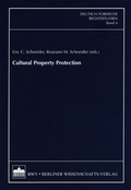 Cover: Cultural Property Protection - Berliner Wissenschafts-Verlag