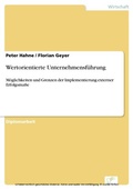 Cover: Wertorientierte Unternehmensf&uuml;hrung - diplom.de