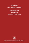 Cover: Strafrecht und Justizgew&auml;hrung - Berliner Wissenschafts-Verlag
