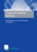 Cover: Corporate Shared Services - Springer Gabler