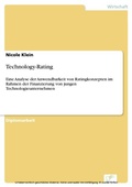 Cover: Technology-Rating - diplom.de