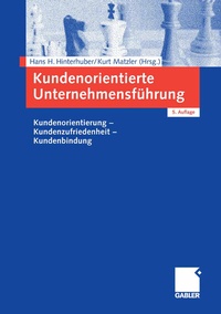 Abbildung von: Kundenorientierte Unternehmensführung - Springer Gabler