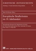 Bild: Europ&auml;ische Strafkolonien im 19. Jahrhundert - Berliner Wissenschafts-Verlag