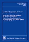 Cover: Die Menschenrechte als Grundlage f&uuml;r eine gesamteurop&auml;ische Rechtsentwicklung und ihr Einfluss auf das Strafrecht, das &Ouml;ffentliche Recht und das Zivilrecht - Berliner Wissenschafts-Verlag