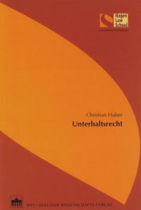 Abbildung von: Unterhaltsrecht - Berliner Wissenschafts-Verlag