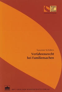 Abbildung von: Verfahrensrecht bei Familiensachen - Berliner Wissenschafts-Verlag
