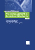 Cover: Projektmanagement in der Automobilindustrie - Springer Gabler