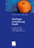 Cover: Strategie - Umsetzung - Profit - Springer Gabler