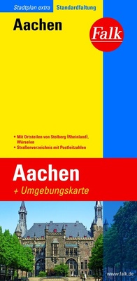Abbildung von: Falk Stadtplan Extra Aachen 1:19.500 - Falk ein Imprint von MAIRDUMONT