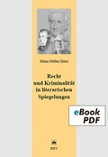Cover: Recht und Kriminalit&auml;t in literarischen Spiegelungen - Berliner Wissenschafts-Verlag
