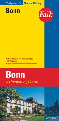 Abbildung von: Falk Stadtplan Extra Bonn 1:17.500 - Falk ein Imprint von MAIRDUMONT