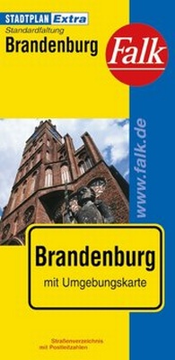 Abbildung von: Falk Stadtplan Extra Standardfaltung Brandenburg an der Have 1:18 000 - FALK, OSTFILDERN