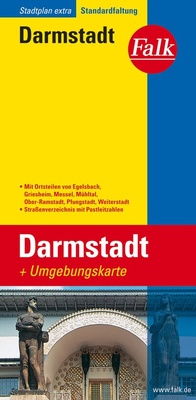 Abbildung von: Falk Stadtplan Extra Darmstadt 1:17.500 - Falk ein Imprint von MAIRDUMONT