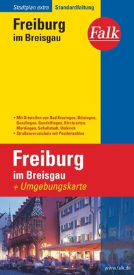 Abbildung von: Falk Stadtplan Extra Freiburg 1:17.500 - FALK, OSTFILDERN