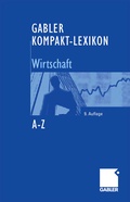 Cover: Gabler Kompakt-Lexikon Wirtschaft - Springer Gabler