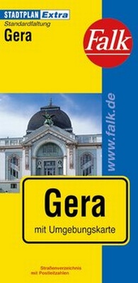 Abbildung von: Falk Stadtplan Extra Standardfaltung Gera 1:20 000 - FALK, OSTFILDERN