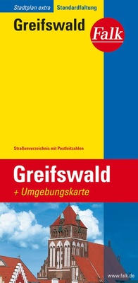 Abbildung von: Falk Stadtplan Extra Greifswald 1:15.000 - Falk ein Imprint von MAIRDUMONT