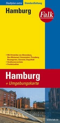 Abbildung von: Falk Stadtplan Extra Standardfaltung Hamburg 1:22 500-1:39 000 - FALK, OSTFILDERN
