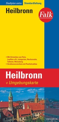Abbildung von: Falk Stadtplan Extra Heilbronn 1:20.000 - Falk ein Imprint von MAIRDUMONT
