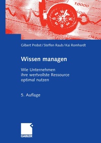 Abbildung von: Wissen managen - Springer Gabler