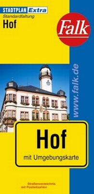 Abbildung von: Falk Stadtplan Extra Standardfaltung Hof - FALK, OSTFILDERN