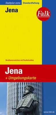 Abbildung von: Falk Stadtplan Extra Standardfaltung Jena 1:17 500 - FALK, OSTFILDERN