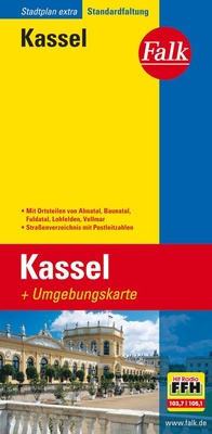 Abbildung von: Falk Stadtplan Extra Kassel 1:17.500 - Falk ein Imprint von MAIRDUMONT