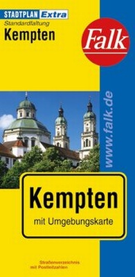 Abbildung von: Falk Stadtplan Extra Kempten 1:15.000 - FALK, OSTFILDERN