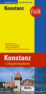 Abbildung von: Falk Stadtplan Extra Konstanz 1:17.500 - FALK, OSTFILDERN