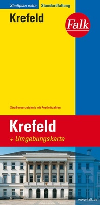 Abbildung von: Falk Stadtplan Extra Krefeld 1:17.000 - Falk ein Imprint von MAIRDUMONT