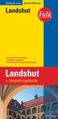 Abbildung von: Falk Stadtplan Extra Landshut 1:17.500 - Falk ein Imprint von MAIRDUMONT