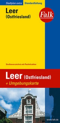 Abbildung von: Falk Stadtplan Extra Standardfaltung Leer (Ostfriesland) 1:17 000 - FALK, OSTFILDERN