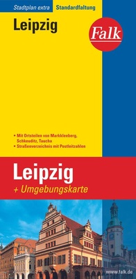 Abbildung von: Falk Stadtplan Extra Leipzig 1:22.500 - FALK, OSTFILDERN