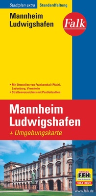 Abbildung von: Falk Stadtplan Extra Mannheim, Ludwigshafen 1:20.000 - Falk ein Imprint von MAIRDUMONT