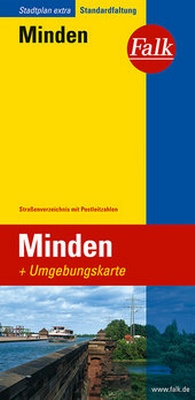 Abbildung von: Falk Stadtplan Extra Standardfaltung Minden 1:18 000 - FALK, OSTFILDERN