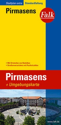 Abbildung von: Falk Stadtplan Extra Standardfaltung Pirmasens mit Ortsteilen von Rodalben 1:17 - FALK, OSTFILDERN