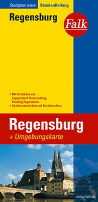 Abbildung von: Falk Stadtplan Extra Regensburg 1:16 000 - FALK, OSTFILDERN