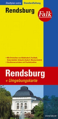 Abbildung von: Falk Stadtplan Extra Standardfaltung Rendsburg mit Ortsteilen von Büdelsdorf, Fo - FALK, OSTFILDERN