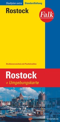 Abbildung von: Falk Stadtplan Extra Rostock 1:20.000 - Falk ein Imprint von MAIRDUMONT