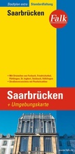 Cover: Falk Stadtplan Extra Saarbr&uuml;cken 1:20.000 - Falk ein Imprint von MAIRDUMONT