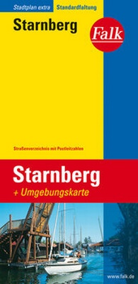 Abbildung von: Falk Stadtplan Extra Standardfaltung Starnberg 1:17 000 - FALK, OSTFILDERN