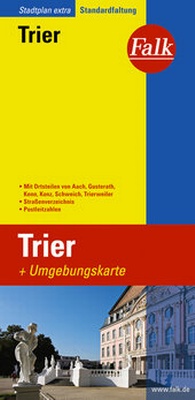 Abbildung von: Falk Stadtplan Extra Standardfaltung Trier mit den Ortsteilen von Aach, Gusterat - FALK, OSTFILDERN