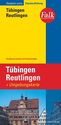 Abbildung von: Falk Stadtplan Extra Tübingen, Reutlingen 1:22.500 - Falk ein Imprint von MAIRDUMONT