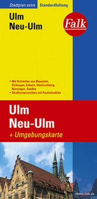 Abbildung von: Falk Stadtplan Extra Standardfaltung Ulm, Neu-Ulm - FALK, OSTFILDERN