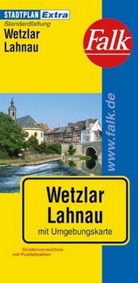 Abbildung von: Falk Stadtplan Extra Standardfaltung Wetzlar, Lahnau 1:17 500 - FALK, OSTFILDERN