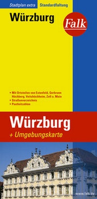 Abbildung von: Falk Stadtplan Extra Würzburg 1:15.000 - FALK, OSTFILDERN