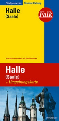 Abbildung von: Falk Stadtplan Extra Halle (Saale) 1:17.500 - FALK, OSTFILDERN