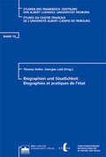 Cover: Biographien und Staatlichkeit - Berliner Wissenschafts-Verlag