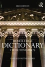Cover: Routledge Dictionary of Economics - Routledge