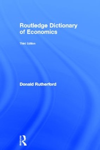 Enlarge image Cover: Routledge Dictionary of Economics - Routledge